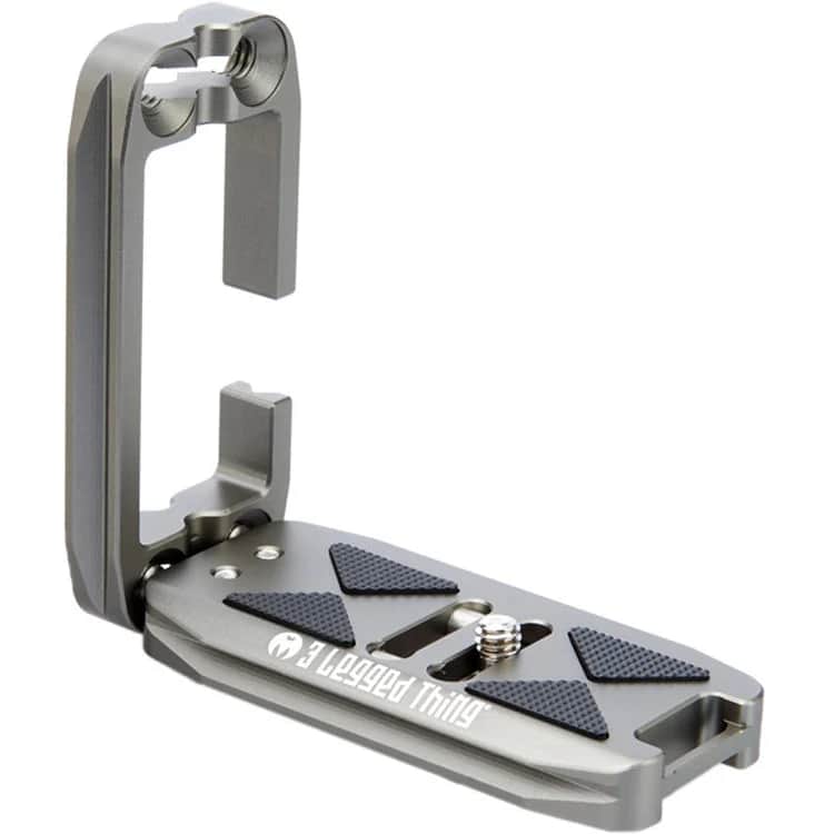 3 Legged Thing Ellie Arca-Swiss compatible quick release L-Bracket (Grey)