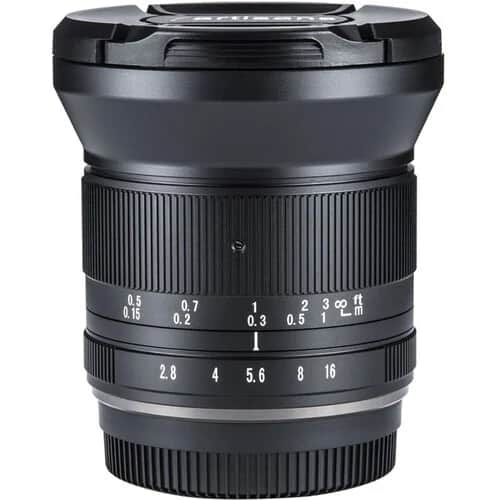 7Artisans 12mm F2.8 Mark II Sony (E Mount) MF APS-C Lens Siyah