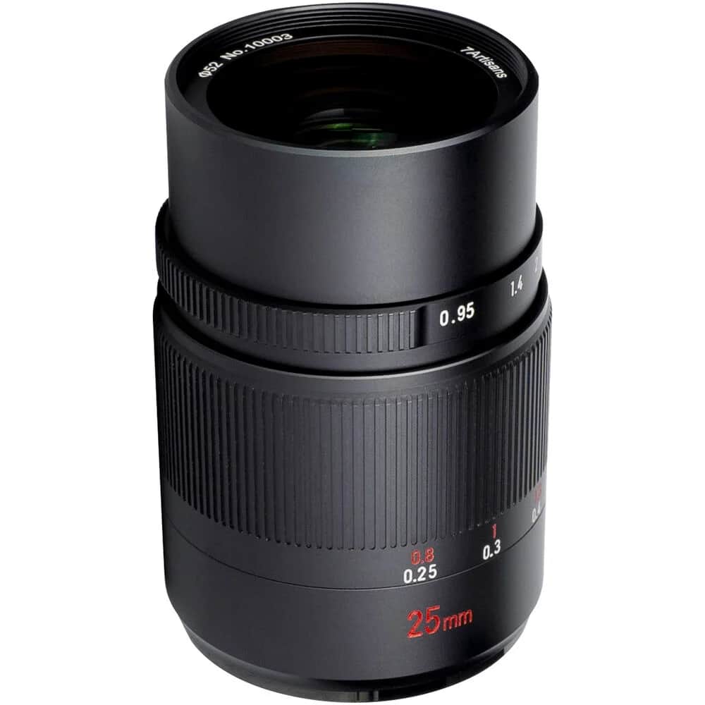 7Artisans 25mm/F0.95 Sony (E Mount) MF APS-C Lens
