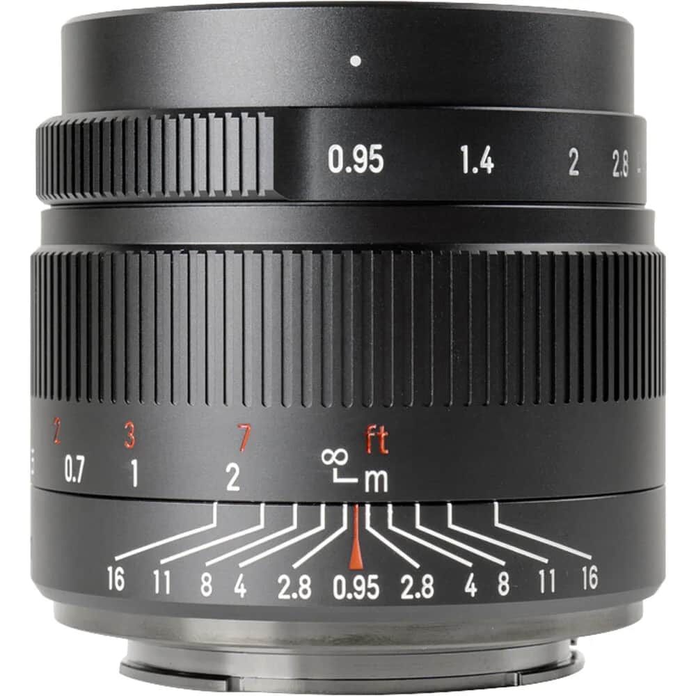 7Artisans 35mm F0.95 Sony (E Mount) MF APS-C Lens Siyah