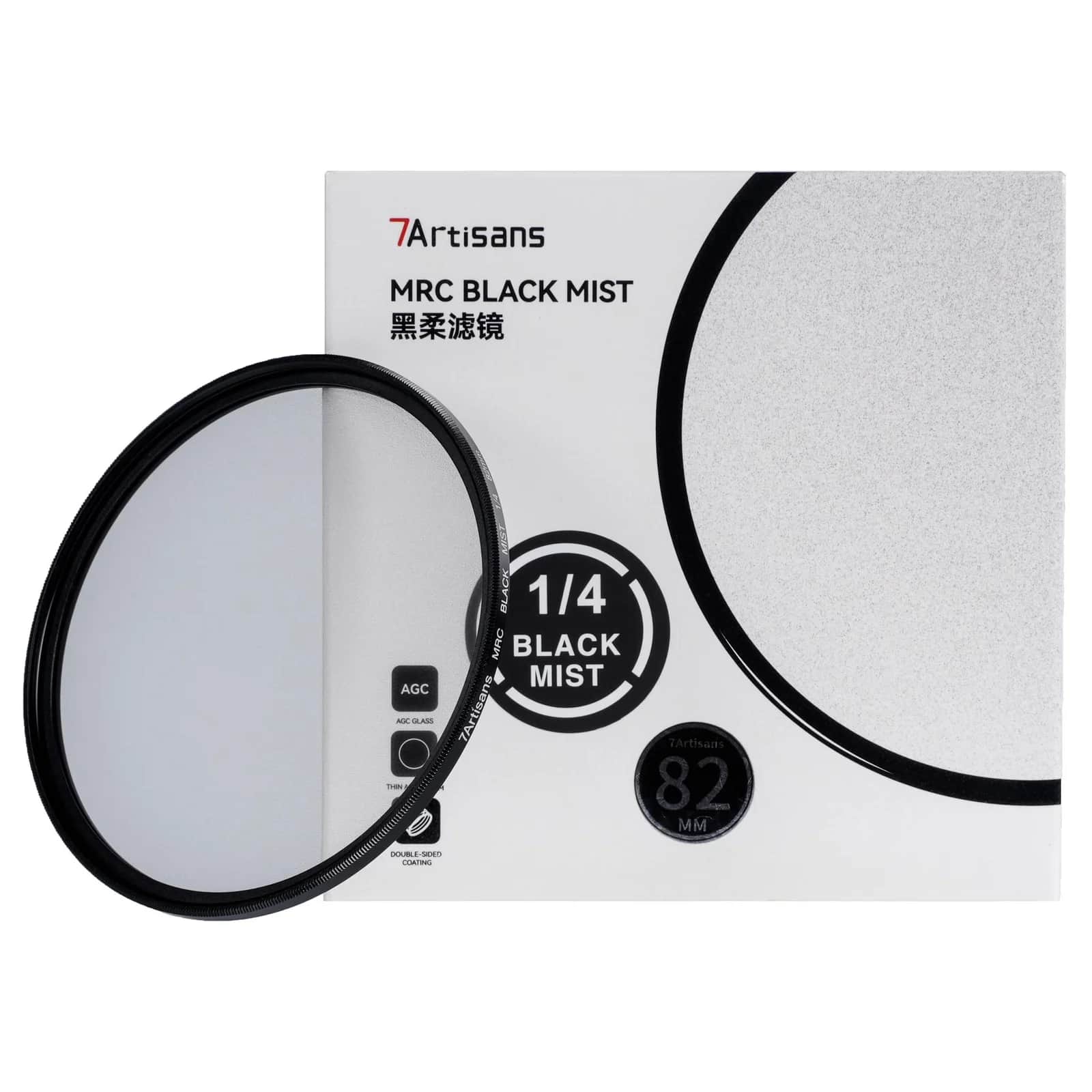 7Artisans 49mm 1/4 Black Mist Filtre