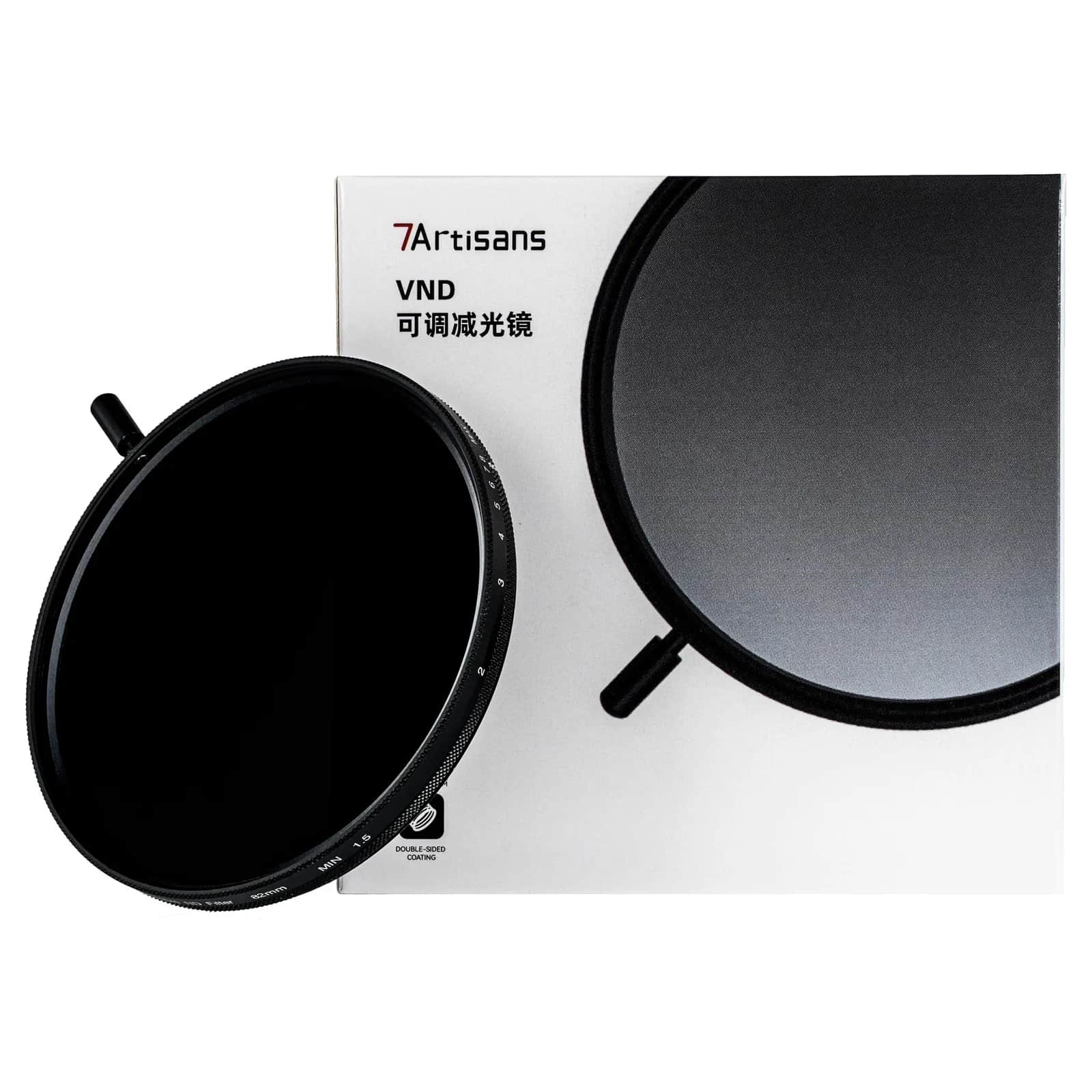 7Artisans 62mm VND1.5-8 Filtre