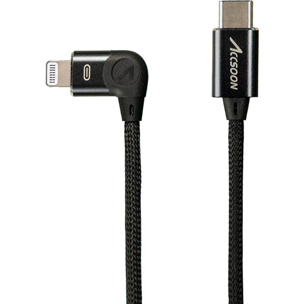 Accsoon SeeMo için USB-C to Lightning Kablo (30cm)