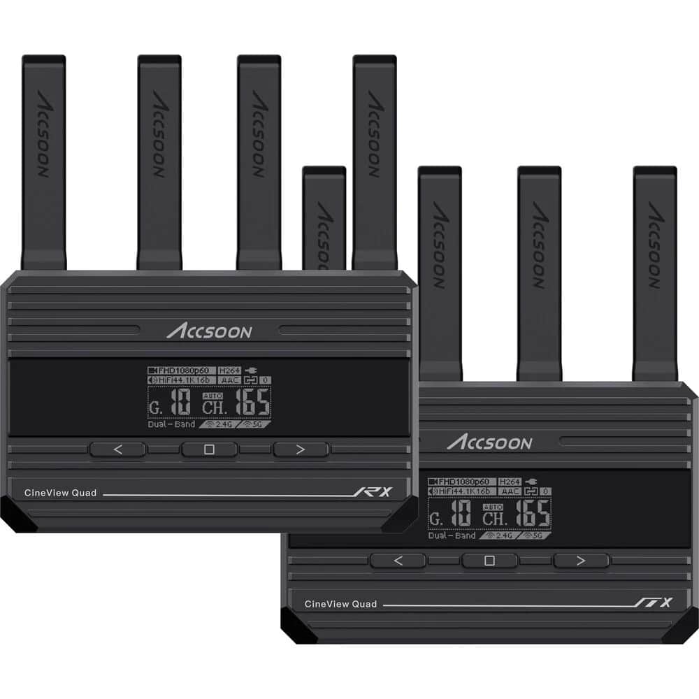 Accsoon WIT04-QS CineView Quad Multi-Spectrum Wireless Video Transmission System