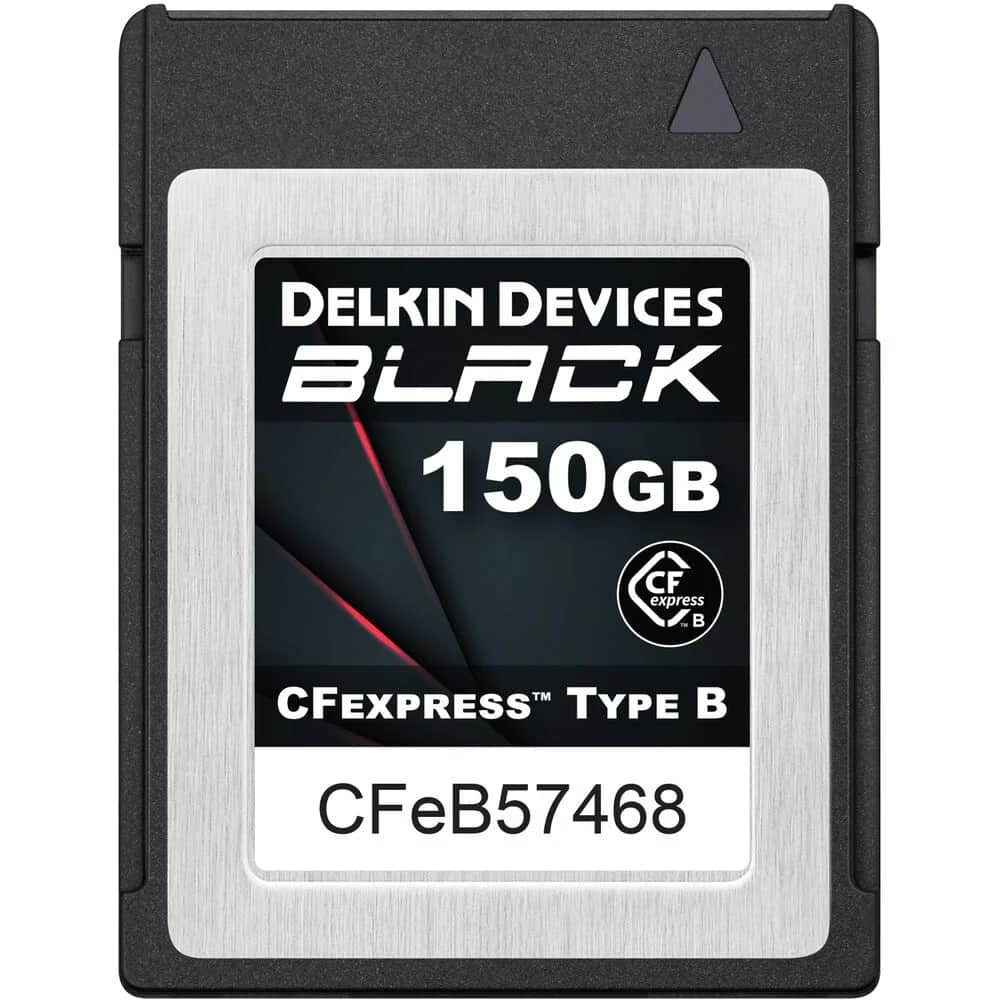 Delkin Devices 150GB BLACK CFexpress™ Type B Memory Cards