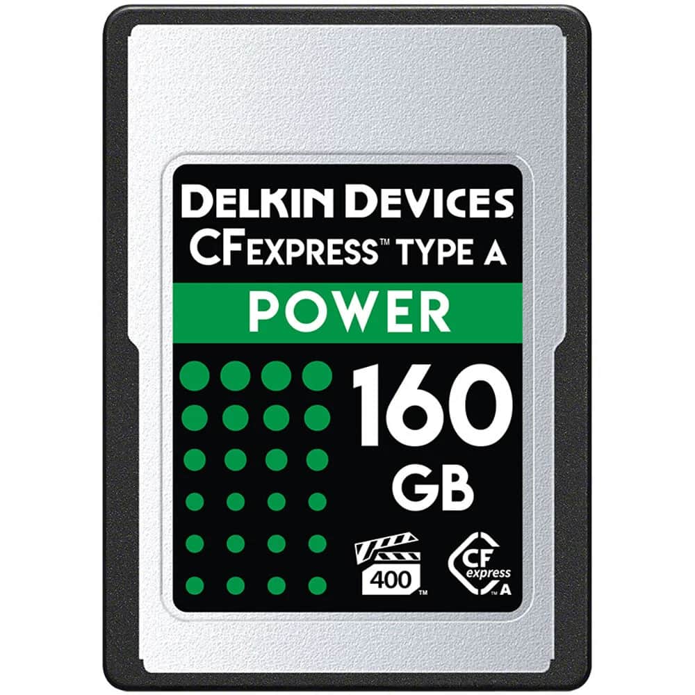 Delkin Devices 160GB POWER CFexpress™ Type A Memory Cards