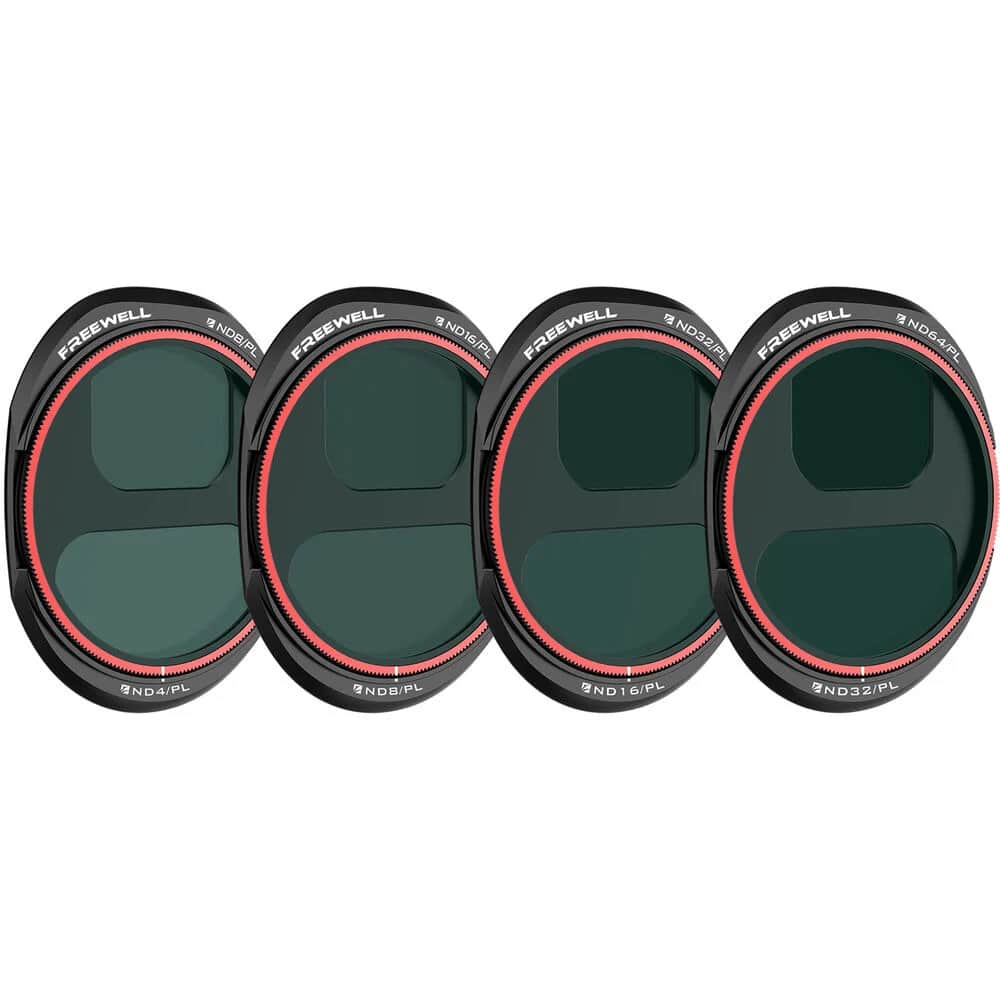 Freewell DJI Mavic 4 Pro Bright-Day ND/PL Filter Set (4-Pack)
