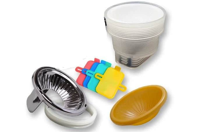 Gary Fong LSC-BASIC Lightsphere® Collapsible, AmberDome, ChromeDome, Gels Kit