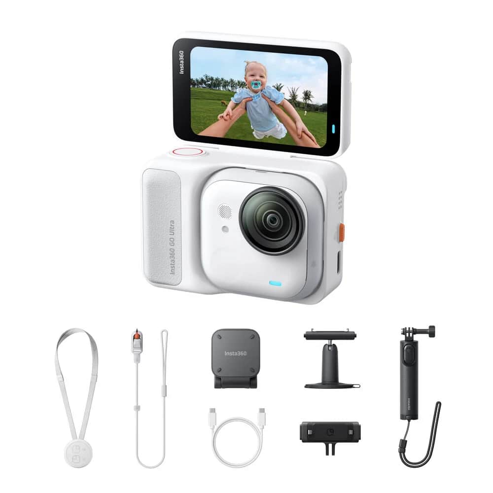 Insta360 GO Ultra Creator Bundle (Arctic White)