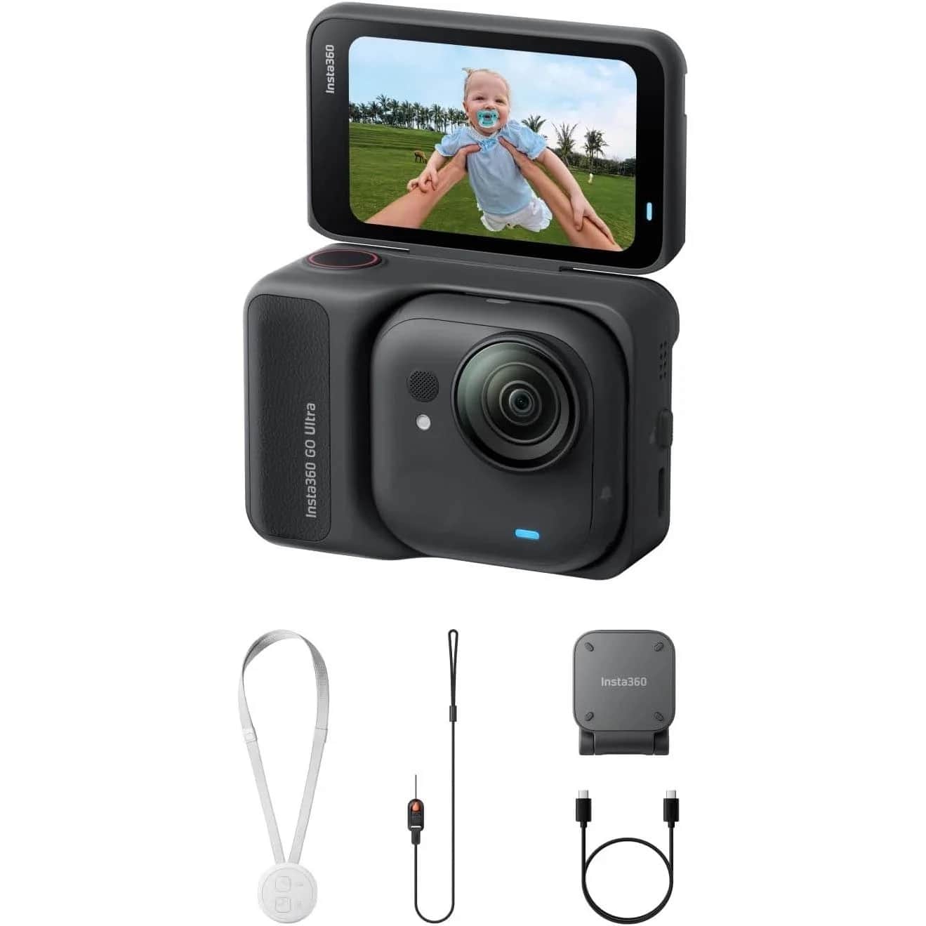 Insta360 GO Ultra Standard Bundle (Midnight Black)