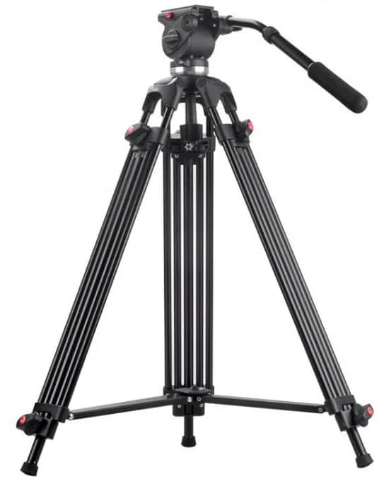 Jieyang JY0606B Video Tripod 185cm 0606 Kafa ile