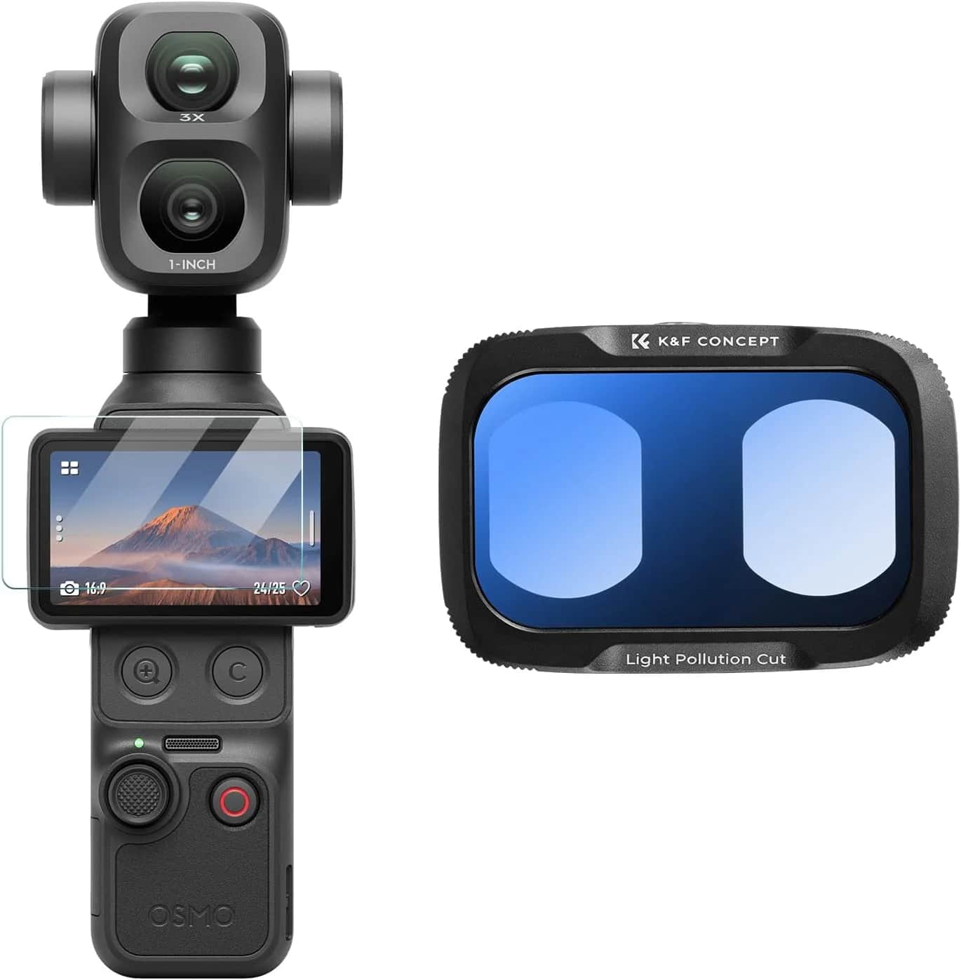 K&F Concept DJI Osmo Pocket 4P LPR Filter