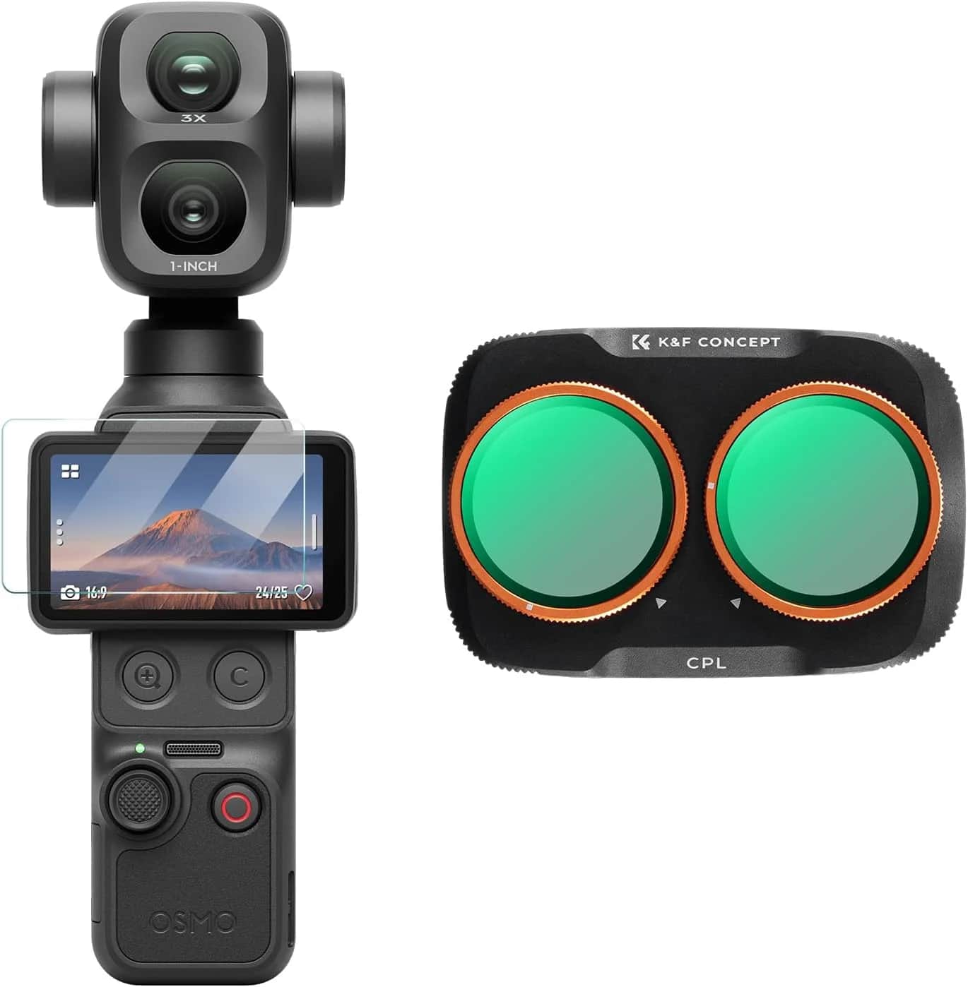 K&F Concept DJI Osmo Pocket 4P CPL Filter