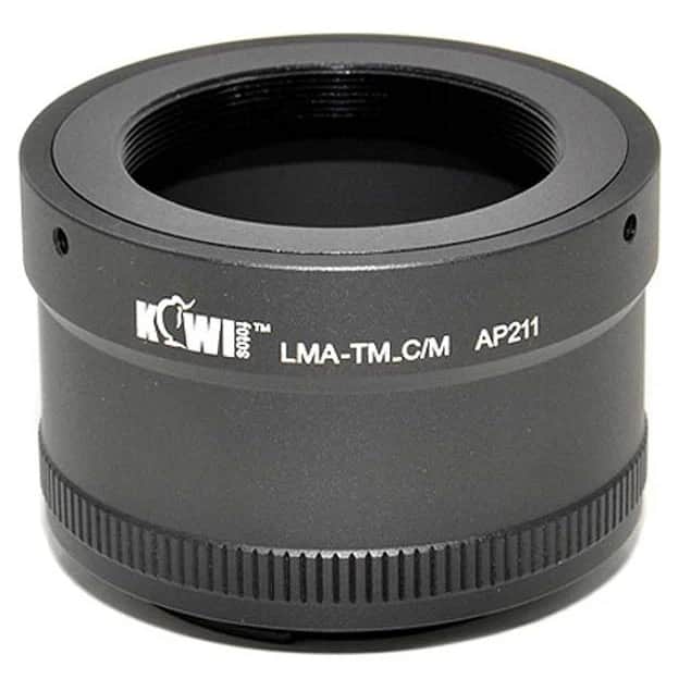 Kiwifotos T-Mount Teleskop-Mikroskop Adaptörü (Canon EF-M)