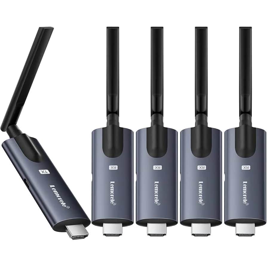 Lemorele R1040 1TX & 4RX Wireless Görüntü Aktarıcı