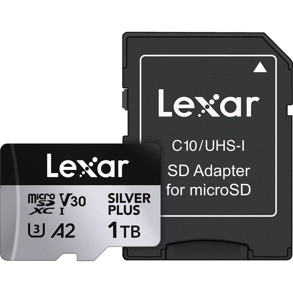 Lexar 1 TB Professional SILVER PLUS UHS-I microSDXC Memory Card