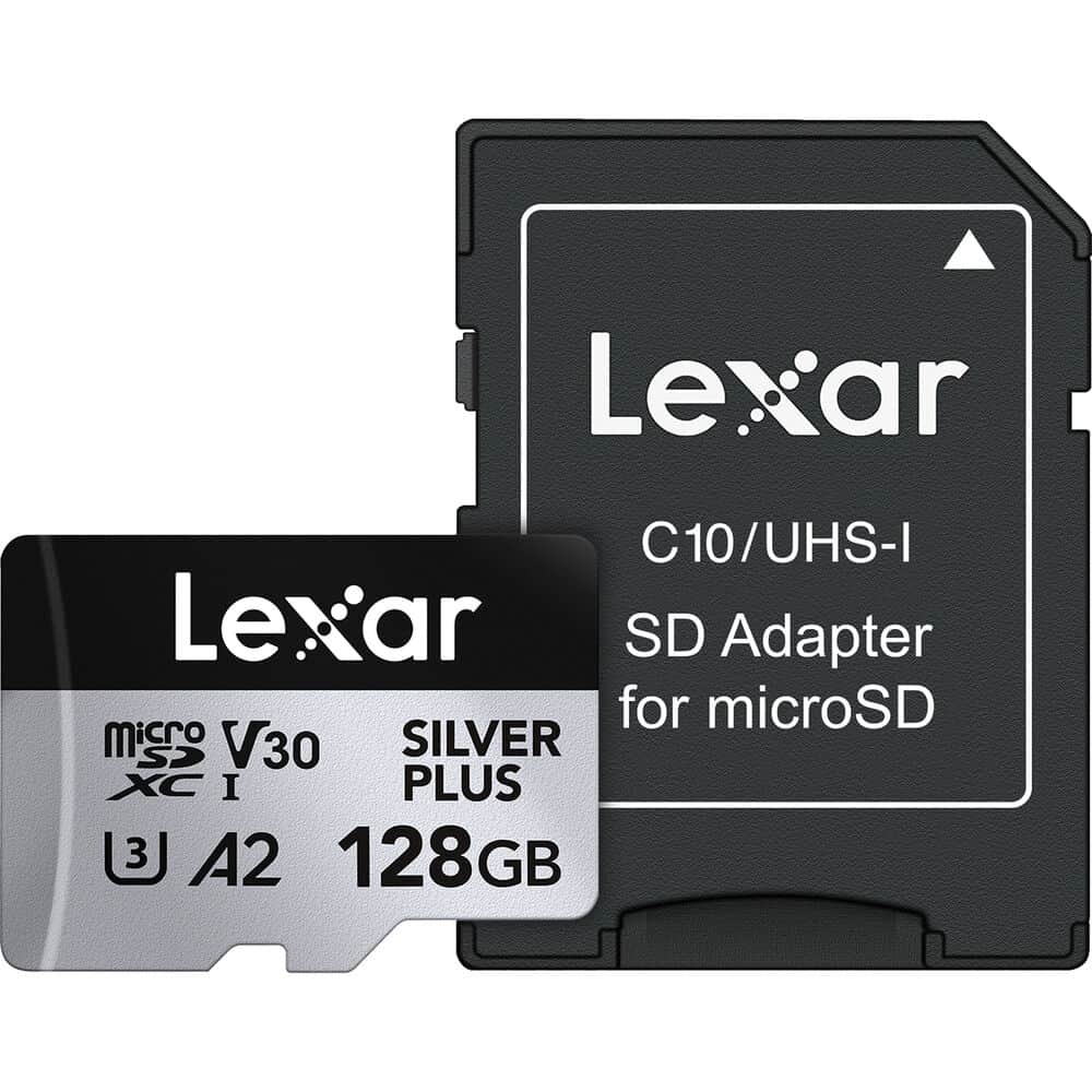 Lexar 128 GB Professional SILVER PLUS UHS-I microSDXC Memory Card