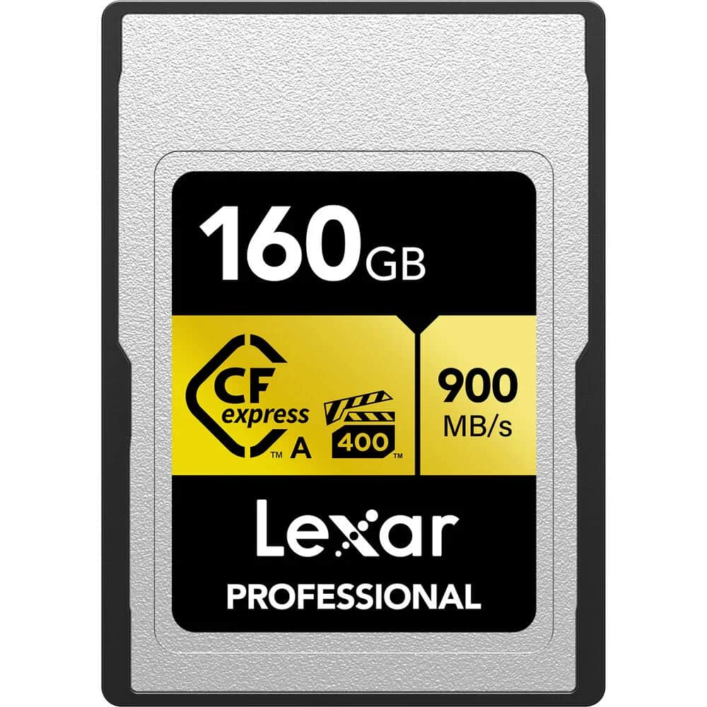Lexar 160 GB Professional CFexpress Type A Card GOLD Series