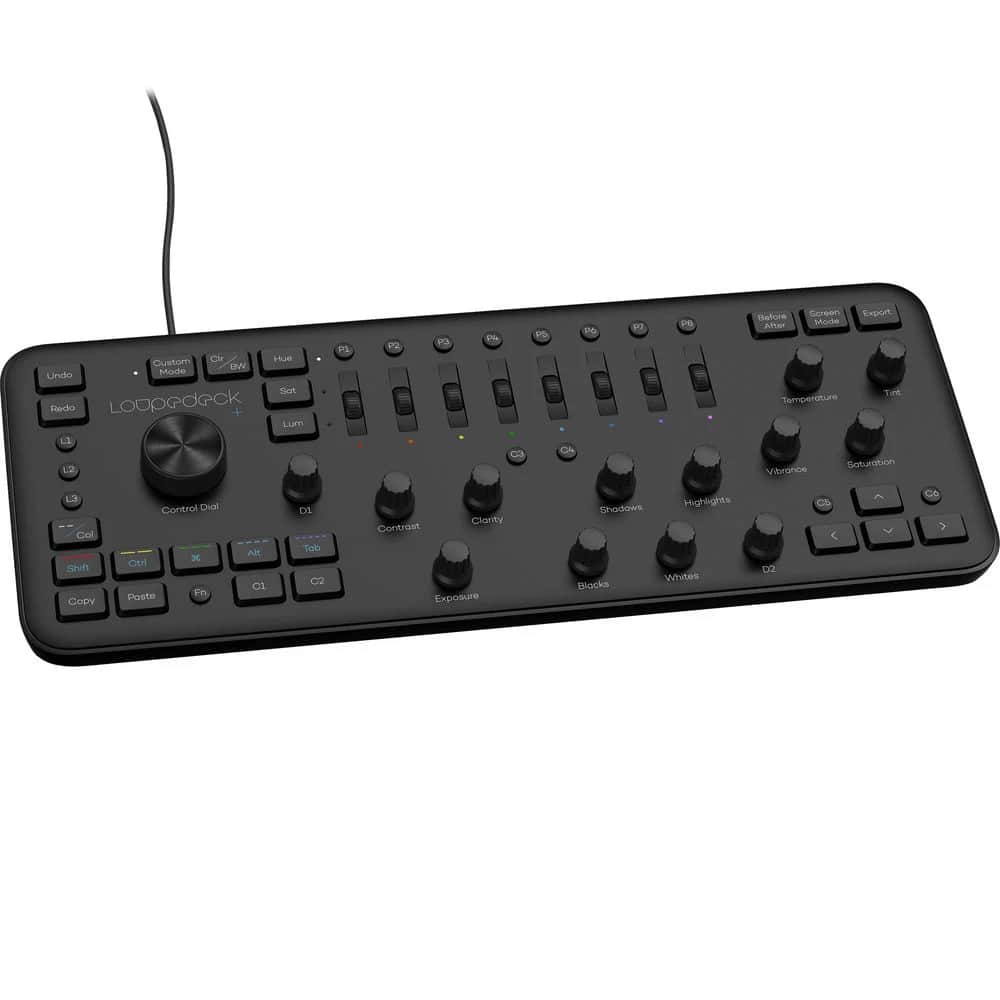 Loupedeck + Plus Photo & Video Editing Console