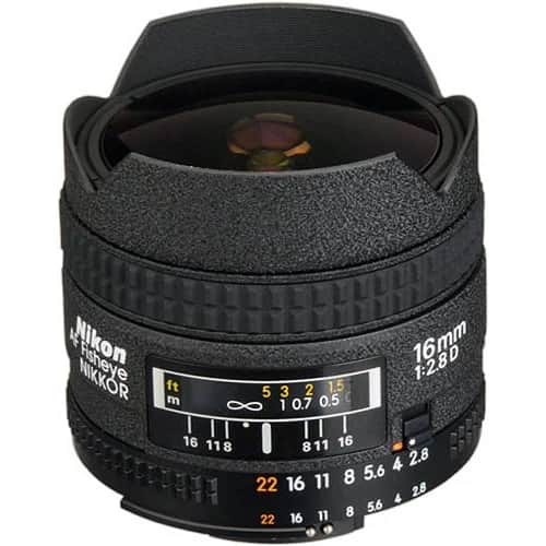 Nikon AF Fisheye-Nikkor 16mm f/2.8D Balıkgözü Lens