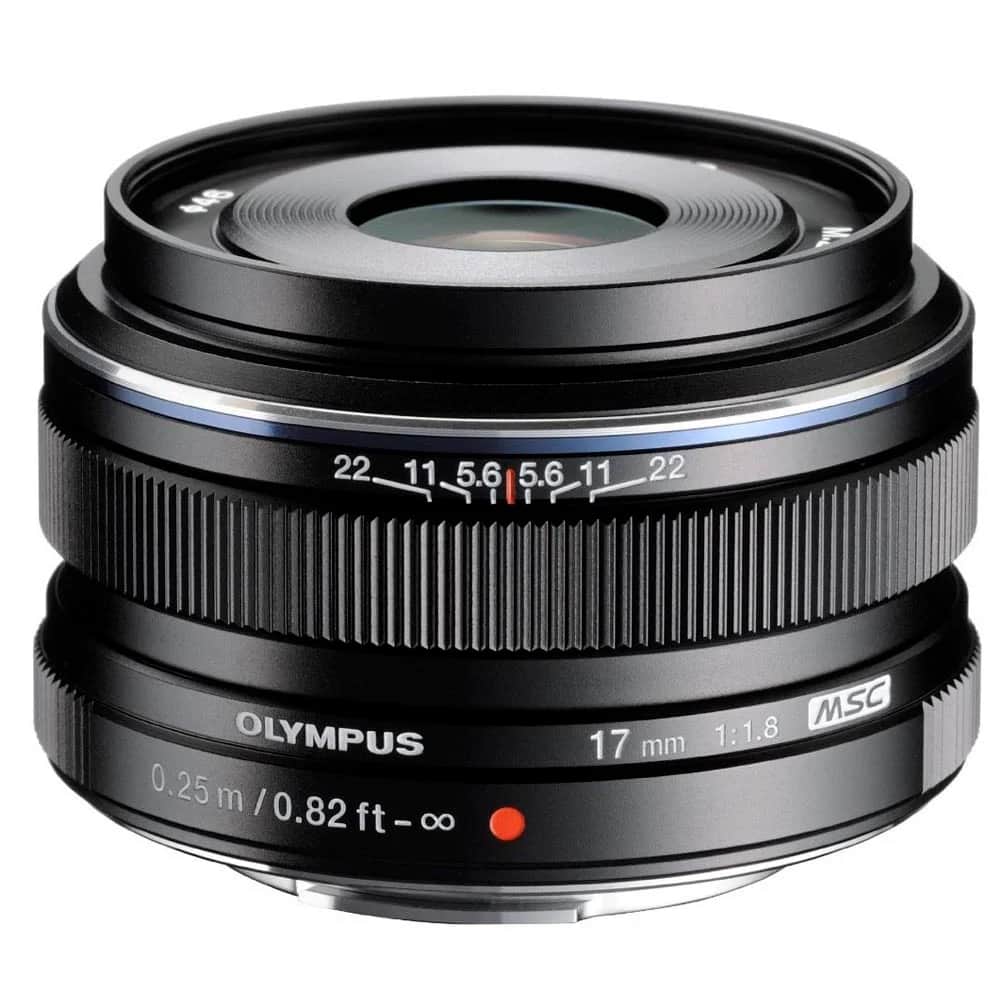 Olympus m.Zuiko ED 17mm 1:1.8 MSC (Siyah)