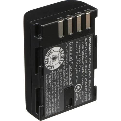 Panasonic DMW-BLF19E Lithium-Ion Batarya (DMC-GH5, GH4, GH3, G9, GH5S)