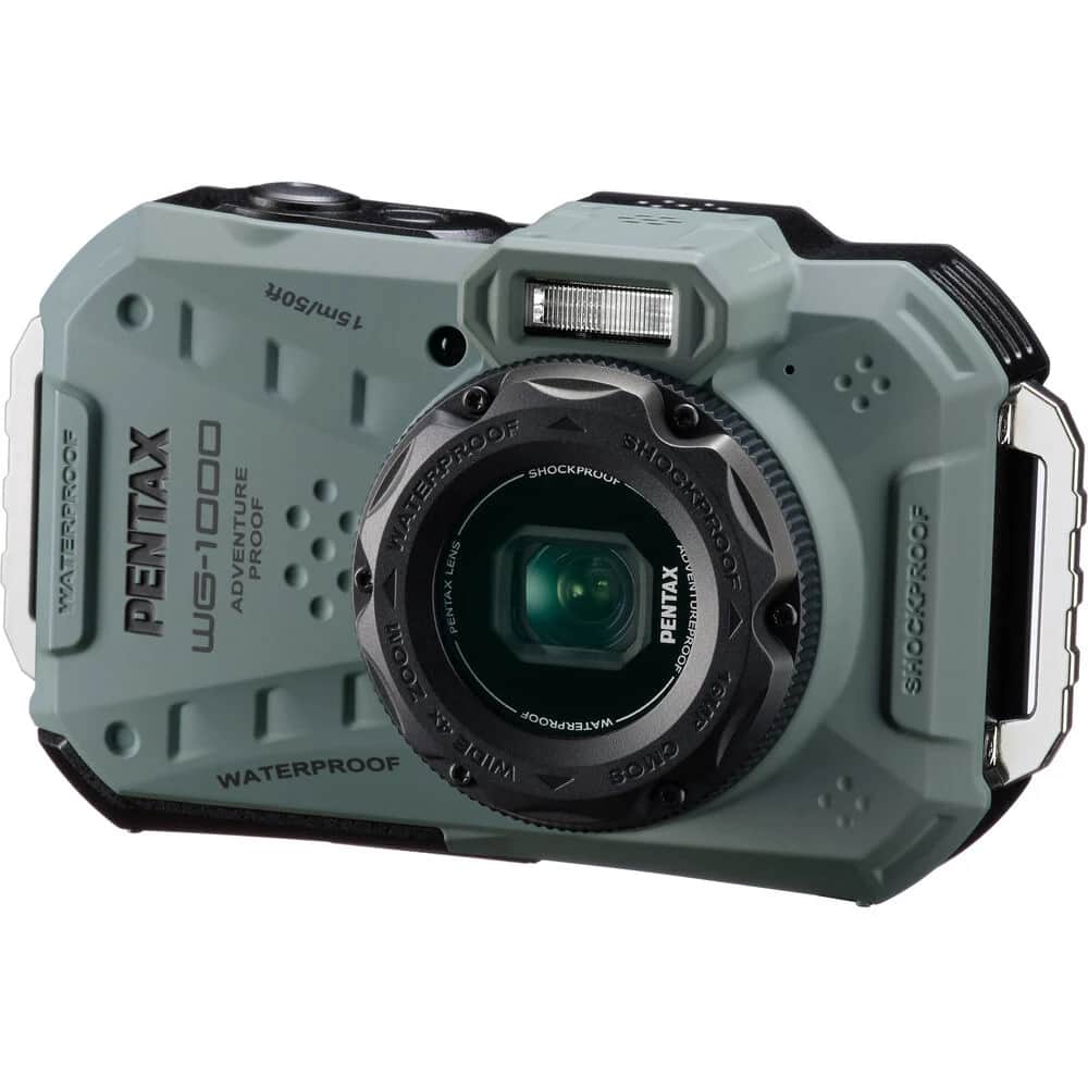 PENTAX WG-1000 Outdoor Fotoğraf Makinesi (Yeşil)