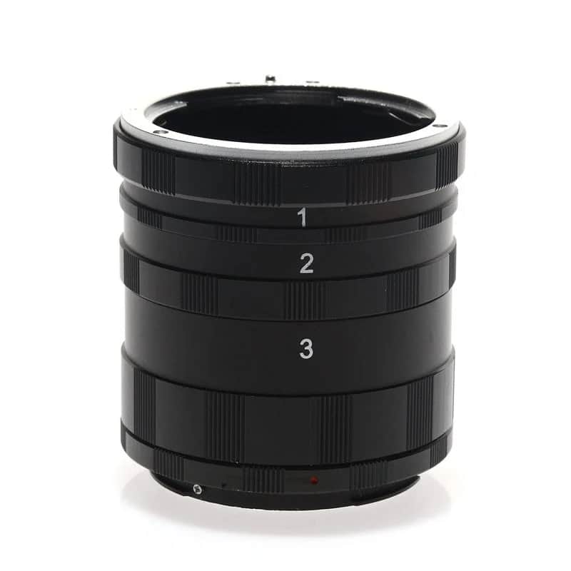 Phottix 3 Ring Macro Extension Tube for Nikon