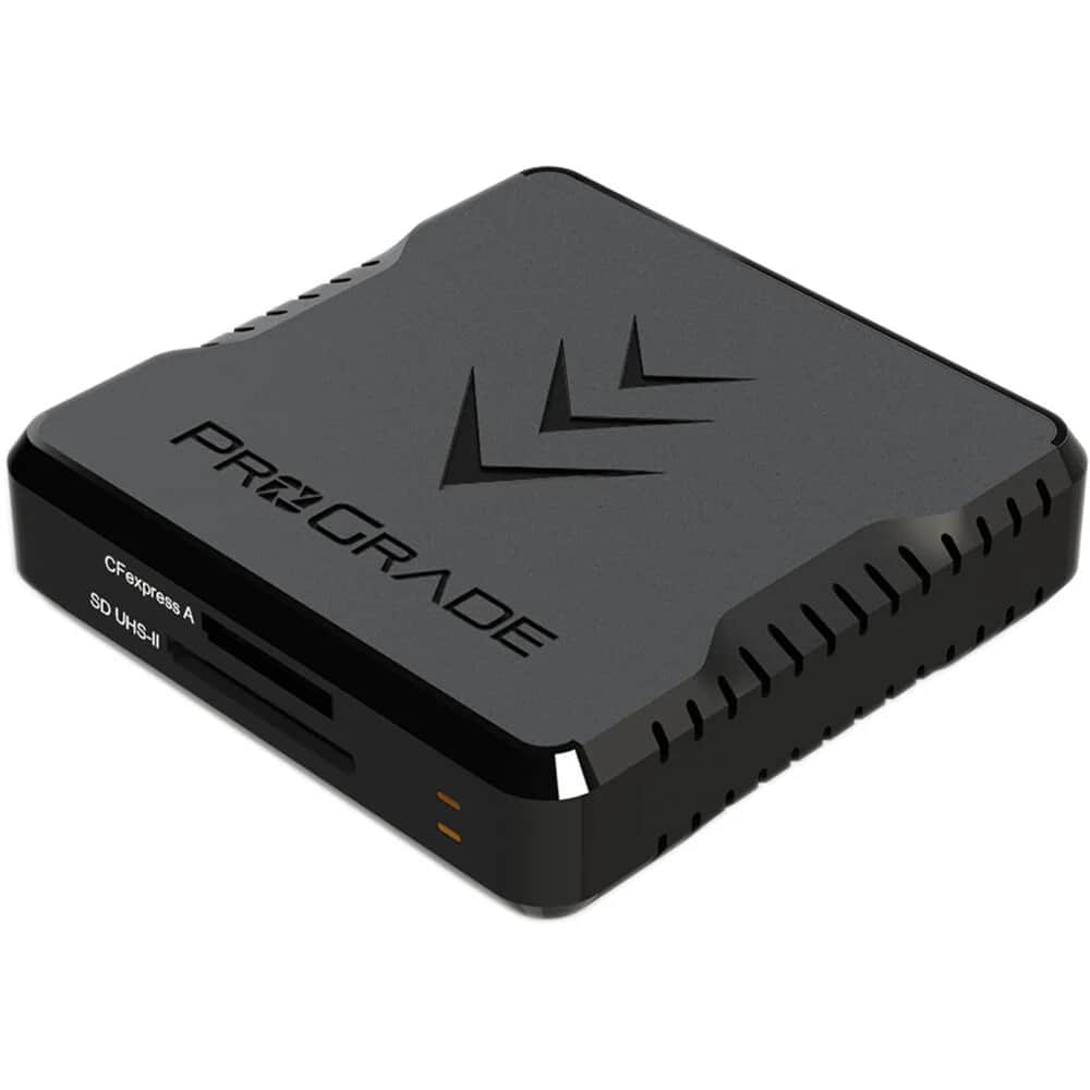 Prograde CFexpress Type A & UHS-II SDXC Dual-Slot USB 3.2 Gen 2 Card Reader
