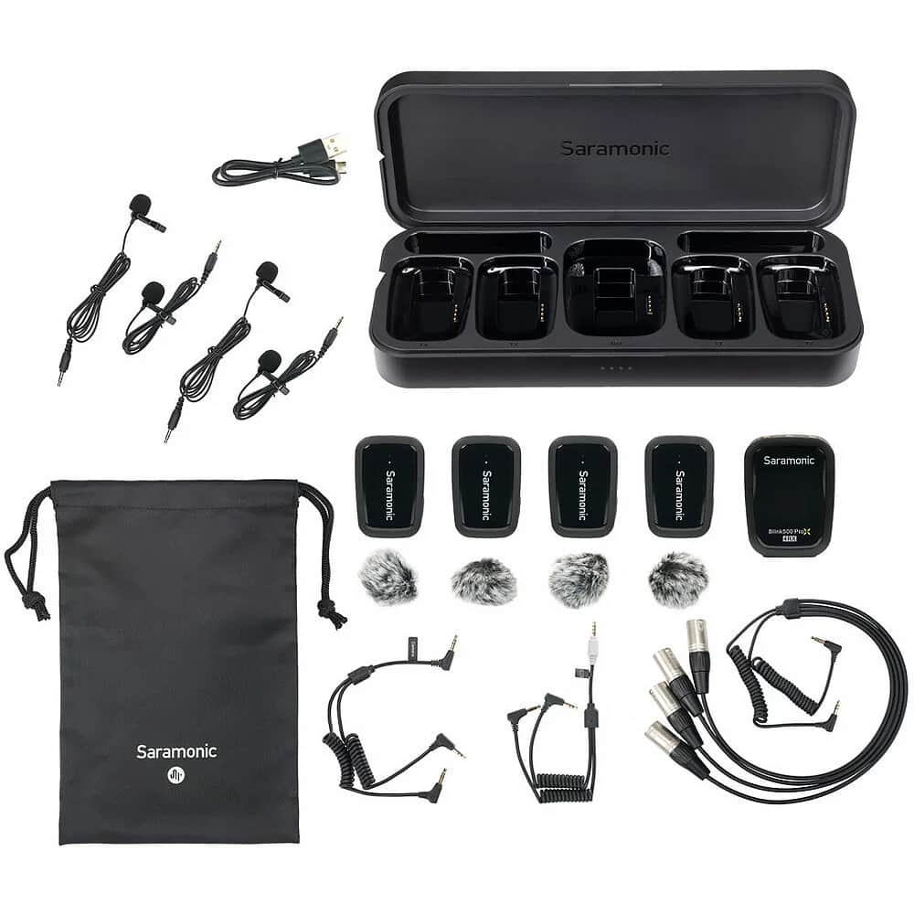 Saramonic Blink500 PROX B8 4 Kişilik Kablosuz Yaka Mikrofonu