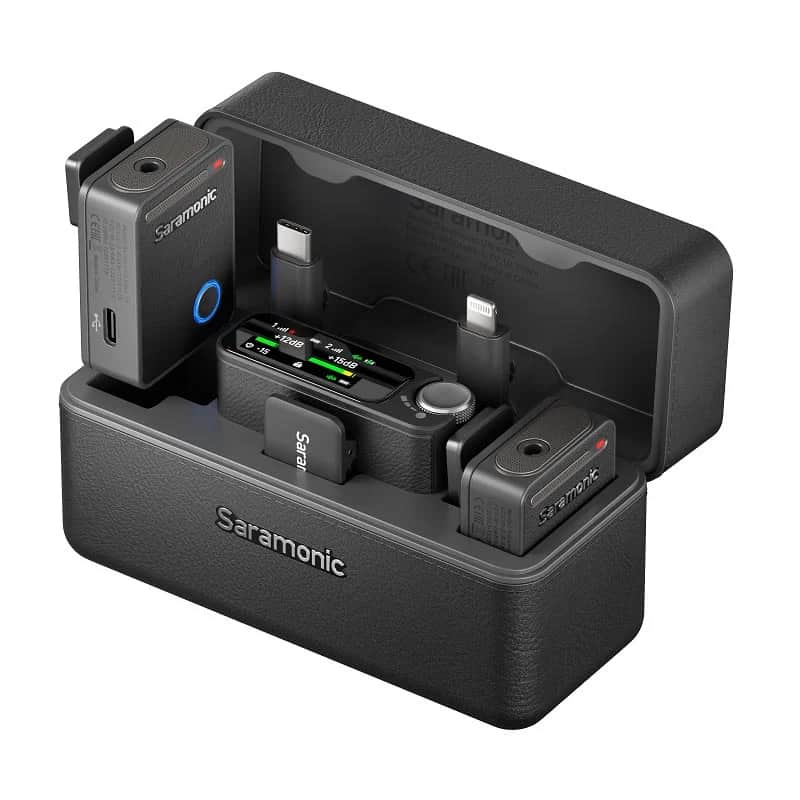 Saramonic Ultra 01 ( Rx9+Tx9+Tx9 – Black) Kablosuz Mikrofon