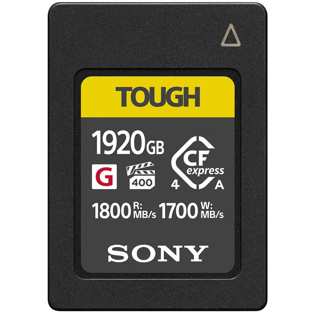 Sony 1920GB CFexpress Type A Tough Hafıza Kartı (CEA-G1920T)