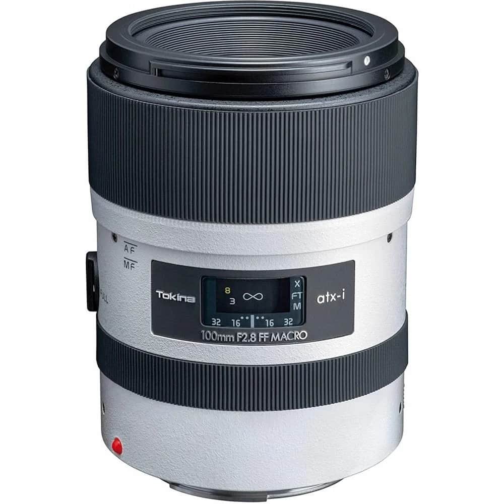 Tokina 100mm F2.8 atx-i 1:1 FF Macro (Nikon F, White)