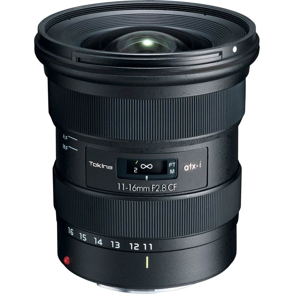 Tokina 11-16mm F/2.8 atx-i CF Plus Lens (Canon EF)