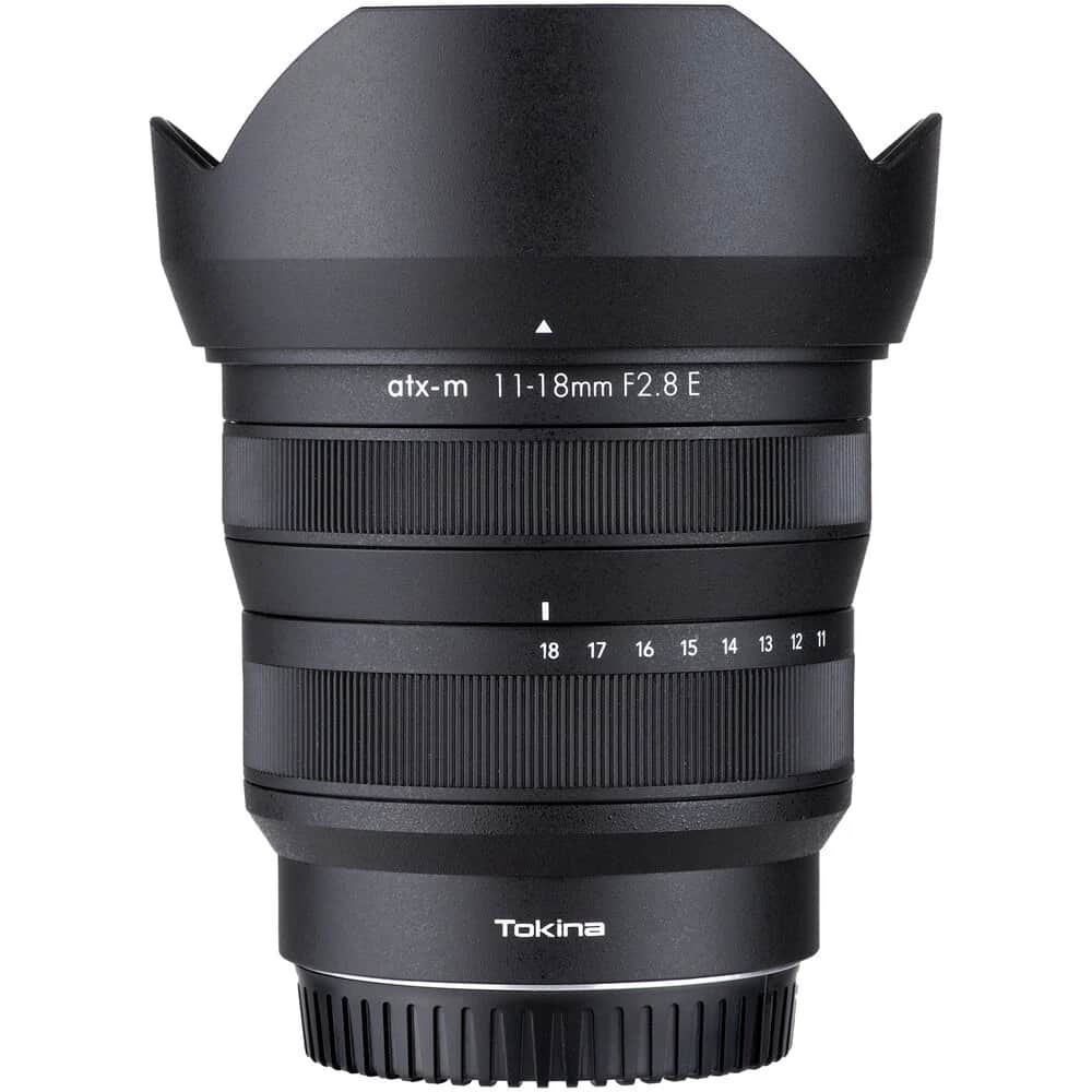 Tokina 11-18mm f/2.8 ATX-M Lens (Sony E, Black)