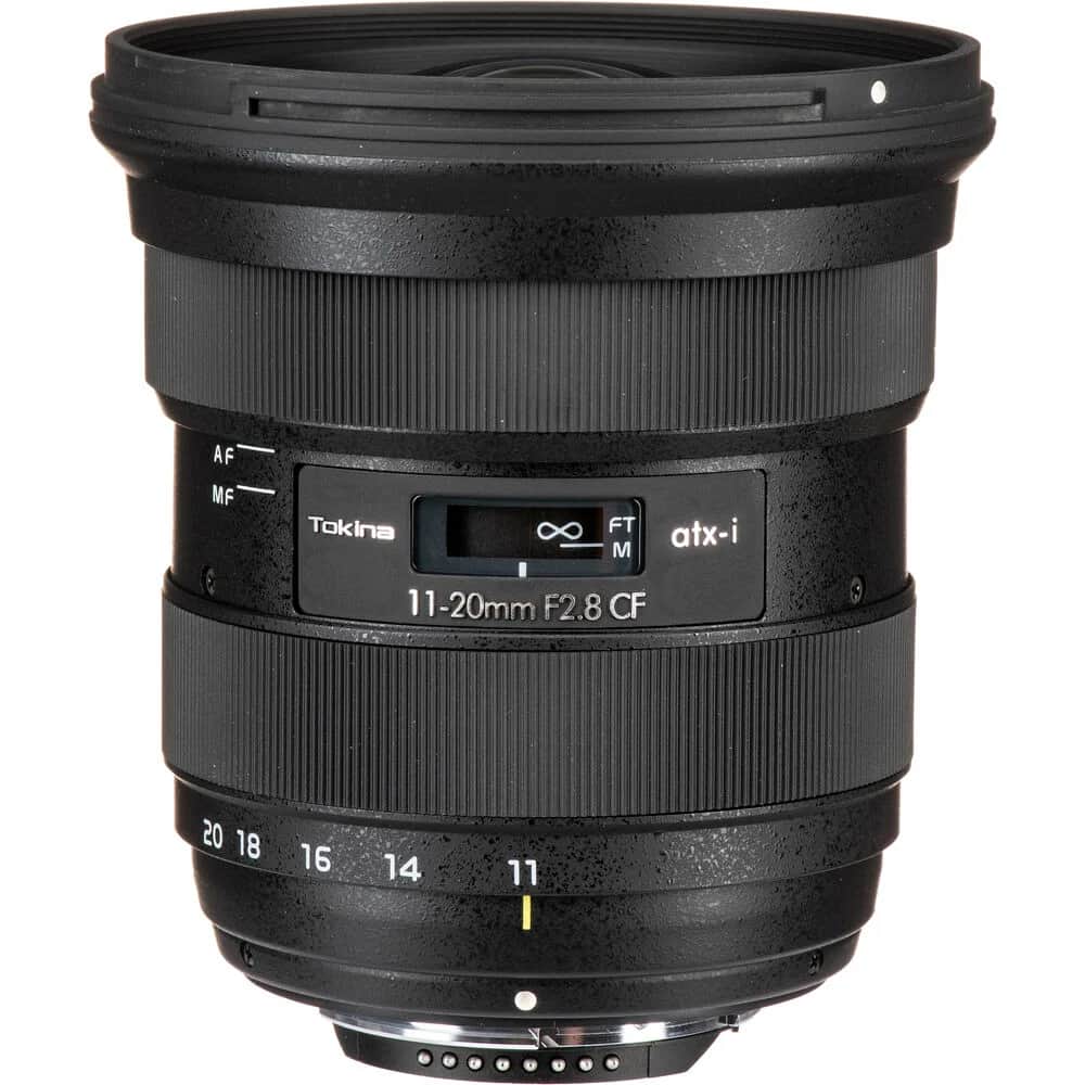 Tokina 11-20mm F/2.8 atx-i CF Plus Lens (Nikon F)