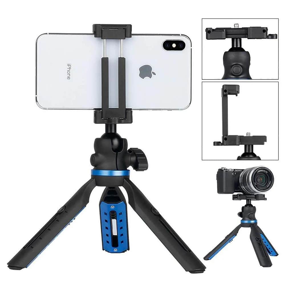 Ulanzi TT20 Uzayabilen Top Kafa Masaüstü Telefon ve Kamera Tripodu (1237)