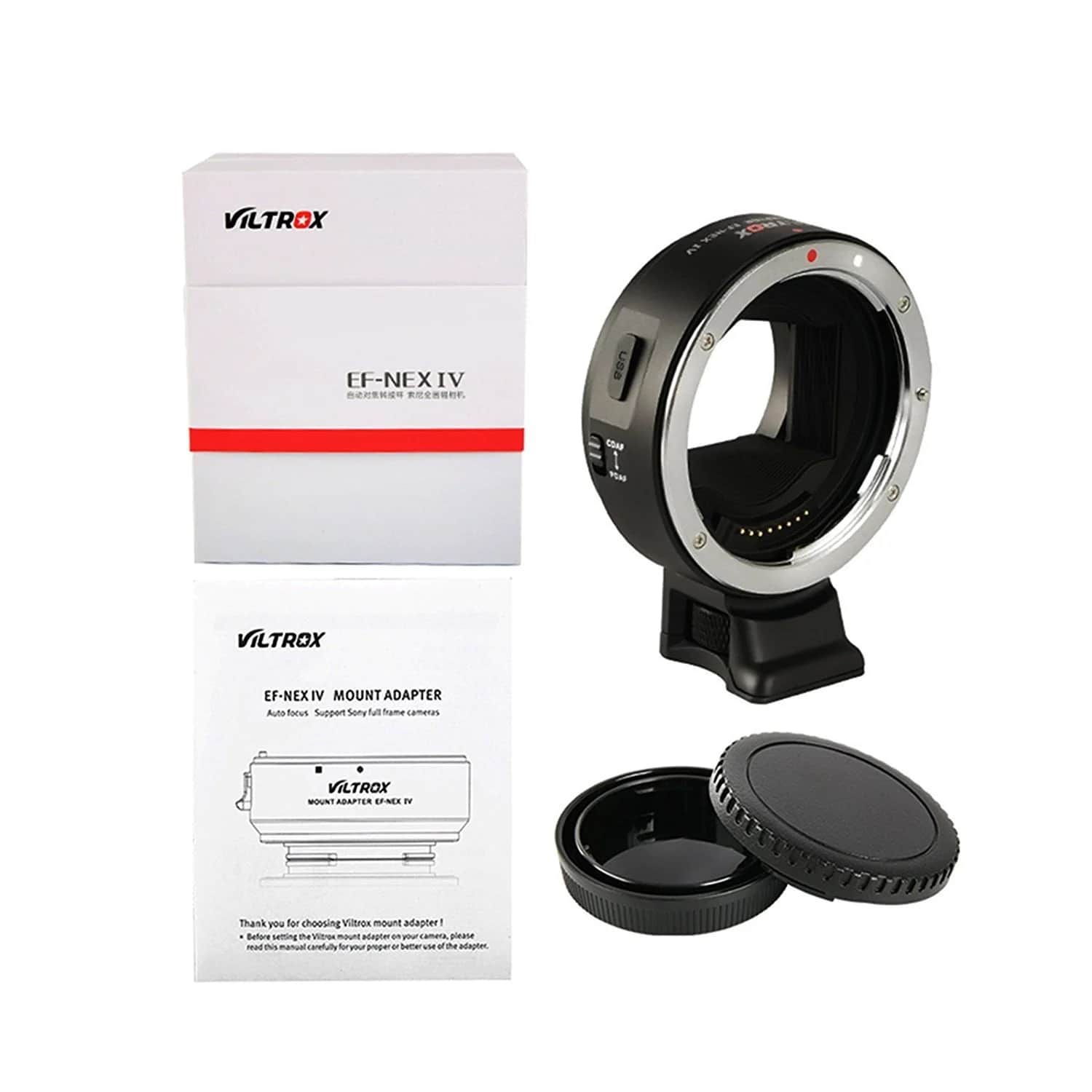 Viltrox EF-NEX IV Canon EF to Sony E Mount AF Adaptör