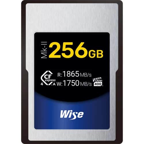 Wise Advanced 256GB CFexpress 4.0 Type A Memory Card